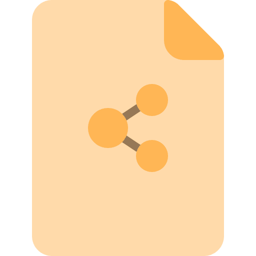 Share post sharing file files and folders icon