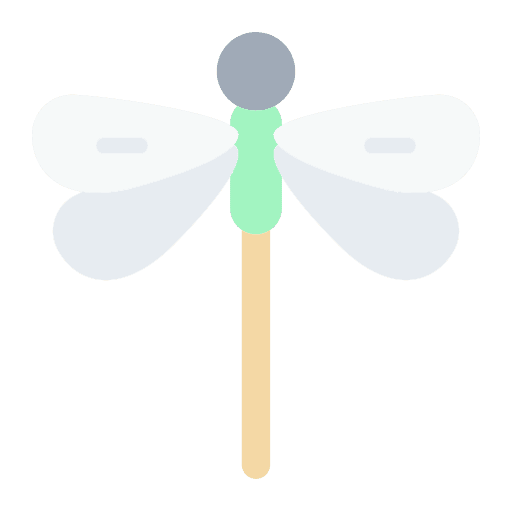 Dragonfly garden dragonfly zoology icon