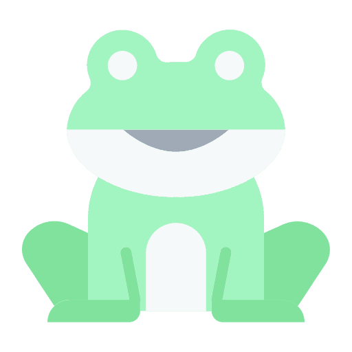 Frog frog fauna wildlife icon
