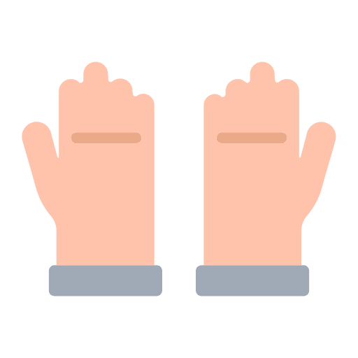 Gloves fashion gardening cleaning icon