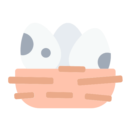 Nest bird animals ornithology icon