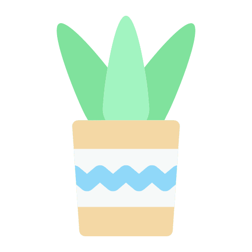 Plant nature botanic pot icon