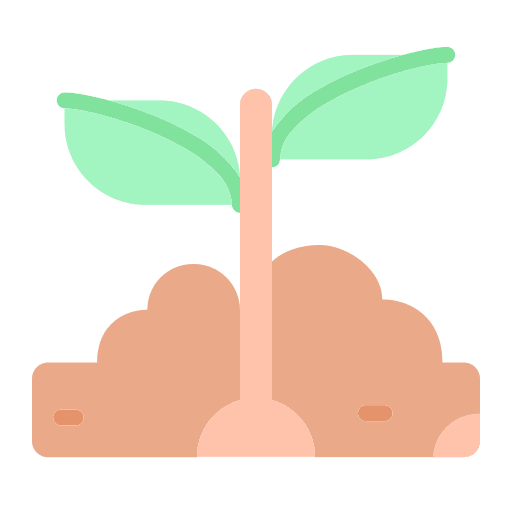 Planting farm planting crops icon