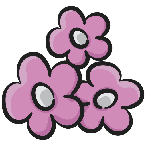Violet violet nature botanic icon