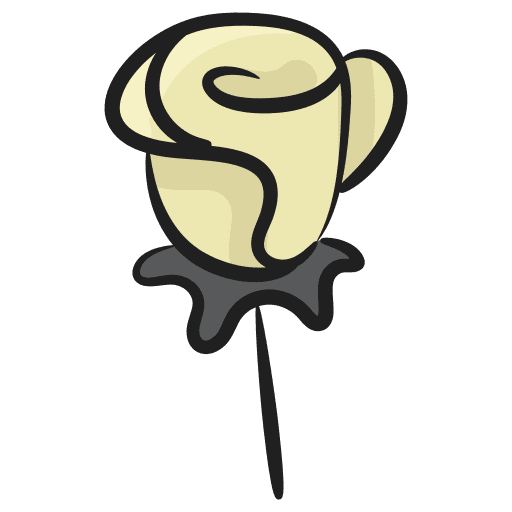 Rose spring rose garden icon Rose spring rose garden icon