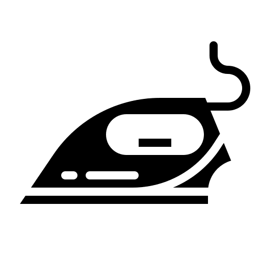Iron appliance device housework icon Iron appliance device housework icon