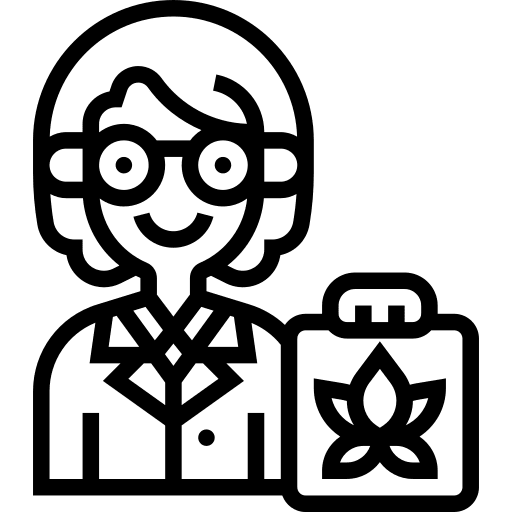 Cannabis approved cannabis woman icon