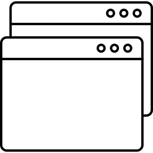 Tabs new tab ui new window icon