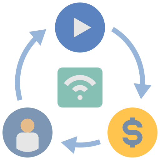 Information creator product content icon