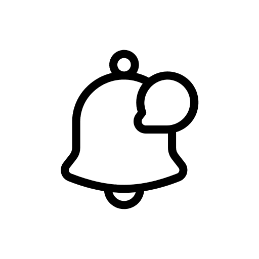 Notification notification communications alarm icon Notification notification communications alarm icon