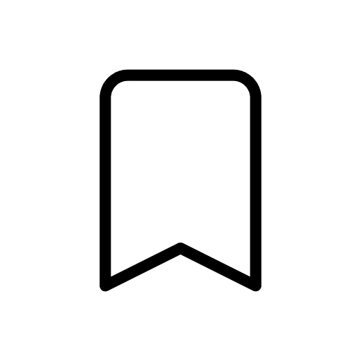 Saved saved bookmark ribbon icon