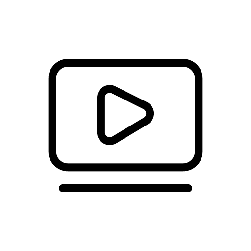 Video video player video movie icon