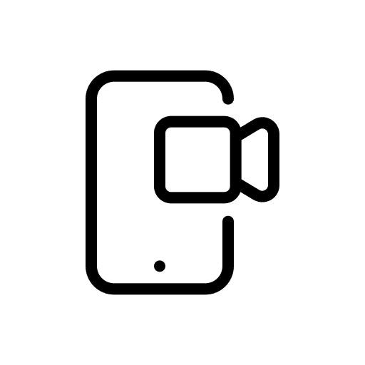 Video call video call communications smartphone icon Video call video call communications smartphone icon