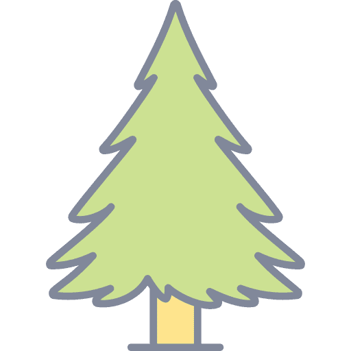 Pine tree forest pine tree nature icon