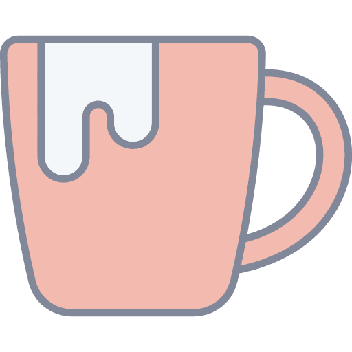 Hot chocolate chocolate hot drink mug icon