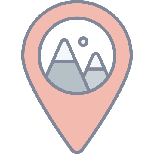 Pin pin maps and location ski resort icon Pin pin maps and location ski resort icon