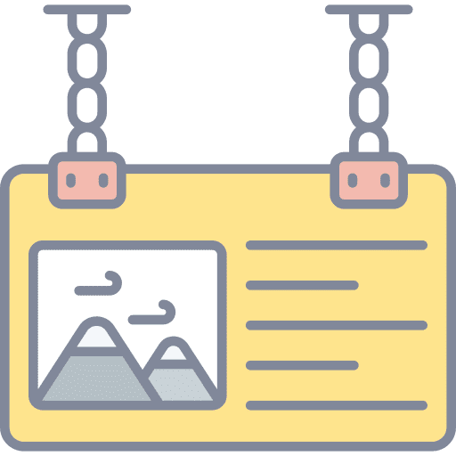 Signboard signal signpost guidepost icon Signboard signal signpost guidepost icon