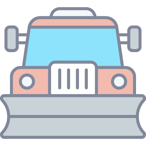 Snowplow excavator snow snow vehicle icon Snowplow excavator snow snow vehicle icon