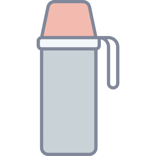 Thermo flask food and restaurant container water bottle icon Thermo flask food and restaurant container water bottle icon