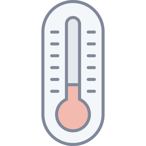 Thermometer degree celsius weather icon Thermometer degree celsius weather icon