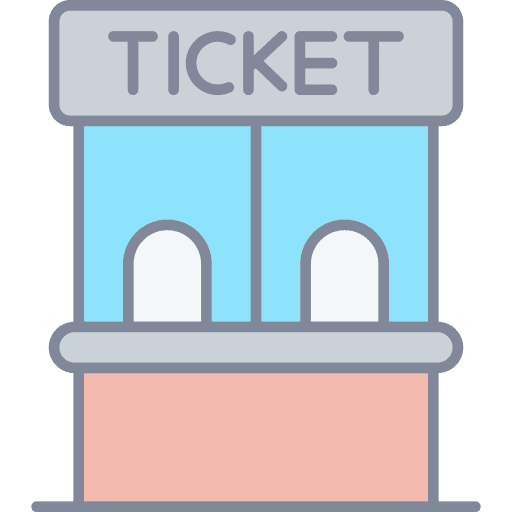 Ticket box stand ticket shop ticket box icon Ticket box stand ticket shop ticket box icon