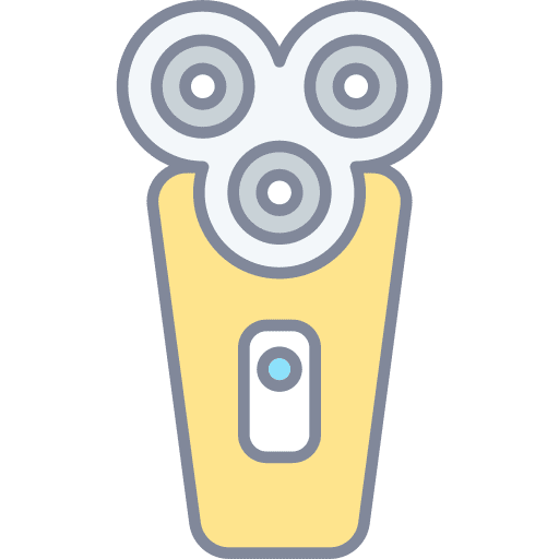 Electric shaver technology beauty shaver icon