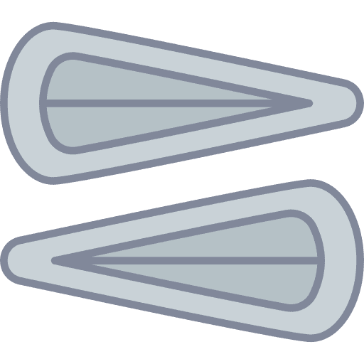 Hair pins hair salon beauty hair icon