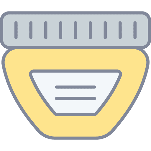 Cream wellness cosmetic face cream icon