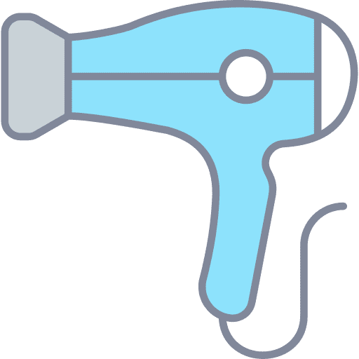 Hair dryer hair dryer hairdressing electronics icon