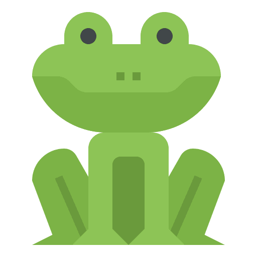 Frog animal animals zoo icon