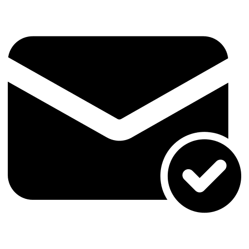 Email message email check icon