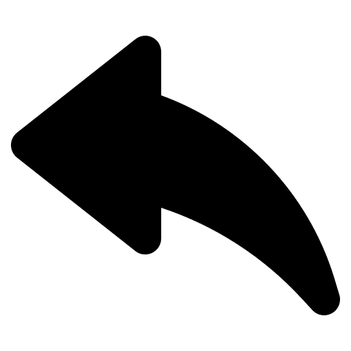 Previous interface return left arrow icon Previous interface return left arrow icon