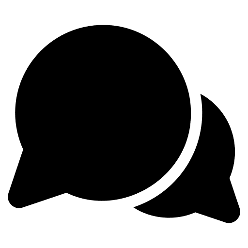 Chat dialogue message talk icon Chat dialogue message talk icon