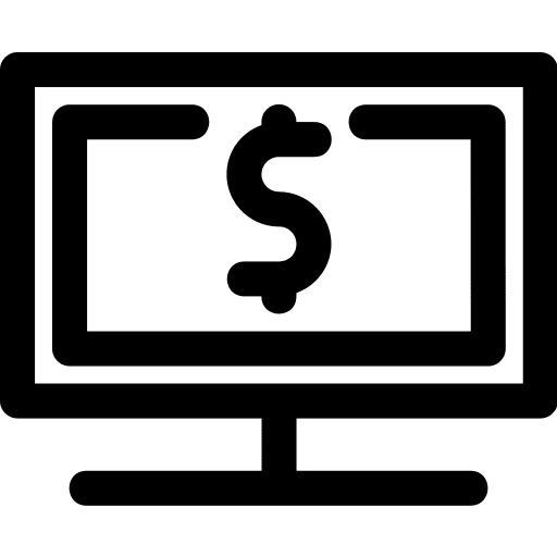Digital money money currency business and finance icon Digital money money currency business and finance icon