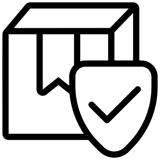 Insurance insurance shipping and delivery store icon