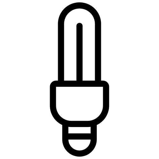 Bulb bulb glow lamp icon