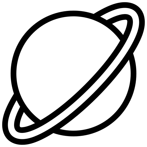 Planet miscellaneous planet astronomy icon