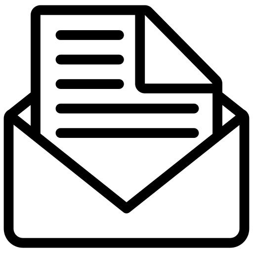 Letter letter email opened icon Letter letter email opened icon