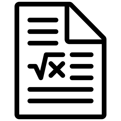 Math school science math icon Math school science math icon