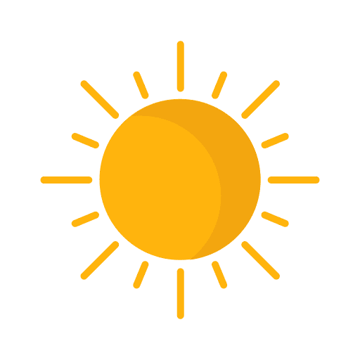 Sun summertime sunny nature icon