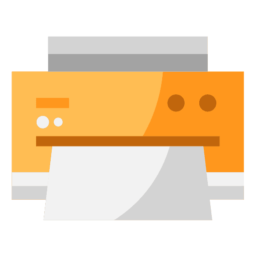Printer electronics print computer icon