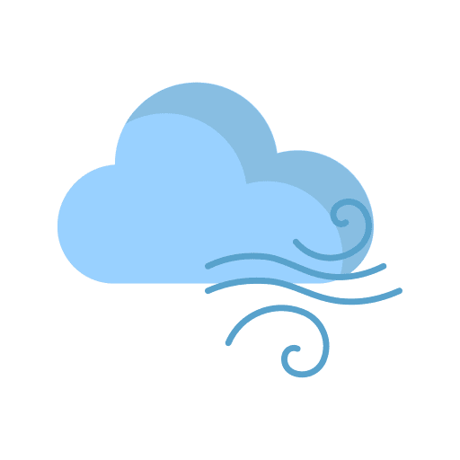 Wind winter weather nature icon Wind winter weather nature icon
