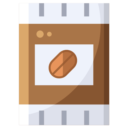 Coffee beans espresso food food and restaurant icon Coffee beans espresso food food and restaurant icon