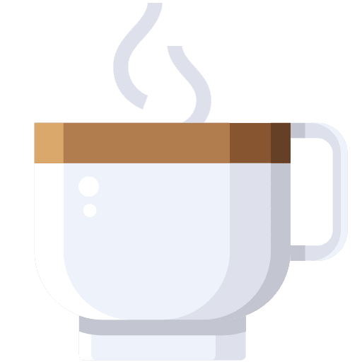 Hot coffee beverage food and restaurant cup icon Hot coffee beverage food and restaurant cup icon