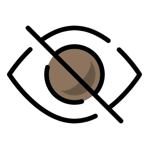 Eye hide visible visibility icon Eye hide visible visibility icon