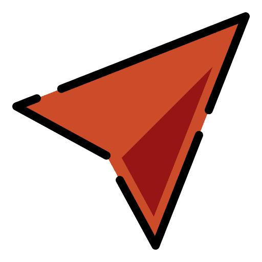 Gps navigation cursor maps and location arrows icon Gps navigation cursor maps and location arrows icon
