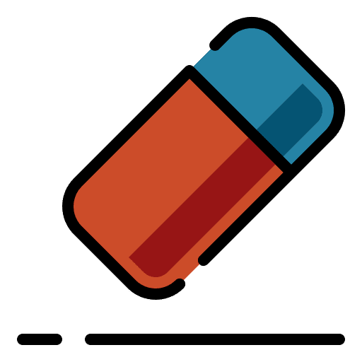 Eraser tool edit tools remove graphic tool icon Eraser tool edit tools remove graphic tool icon
