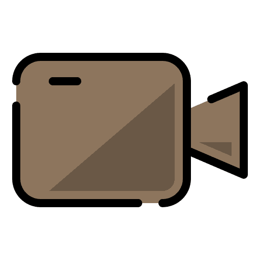 Video camera record player music and multimedia video camera icon Video camera record player music and multimedia video camera icon