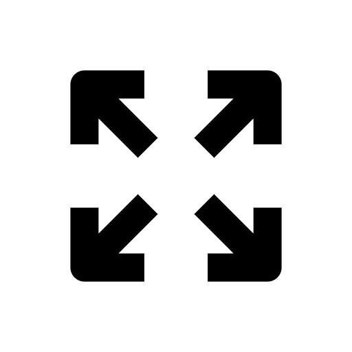 Expand resize arrow full screen icon