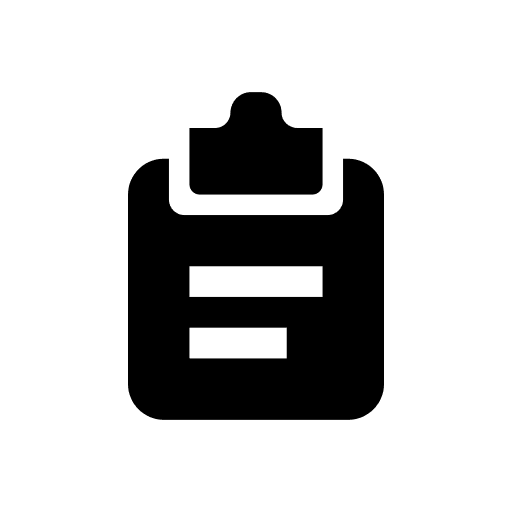 Clipboard clipboard board examination icon